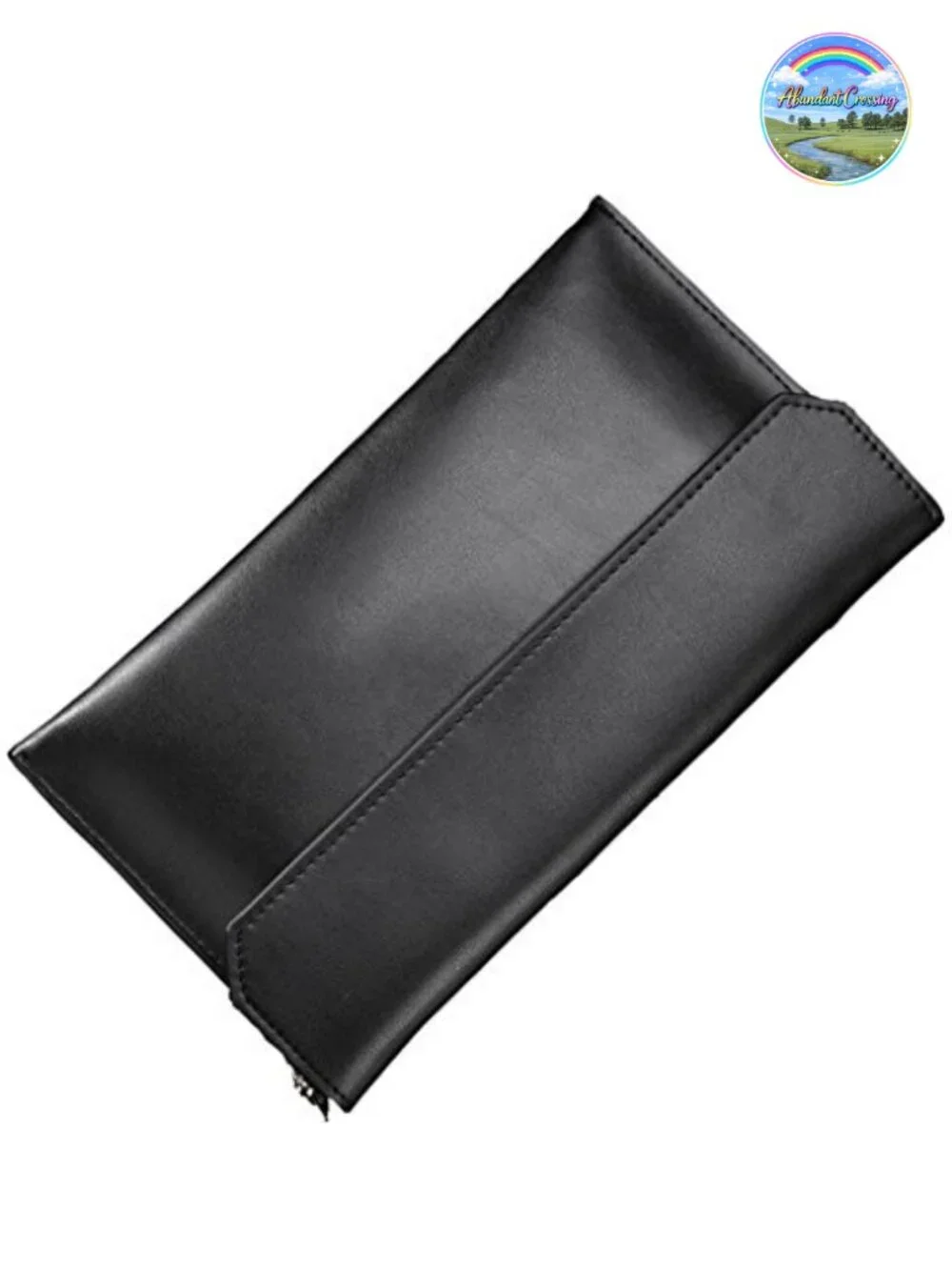 Women Leather Envelope Wristlet Clutch Evening Shoulder Bag Removable Chain